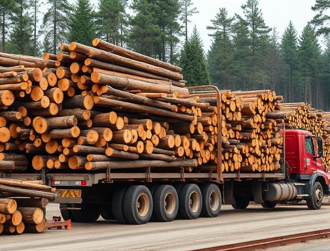 Lumber industry — Rope King supplies commercial rope for lumber